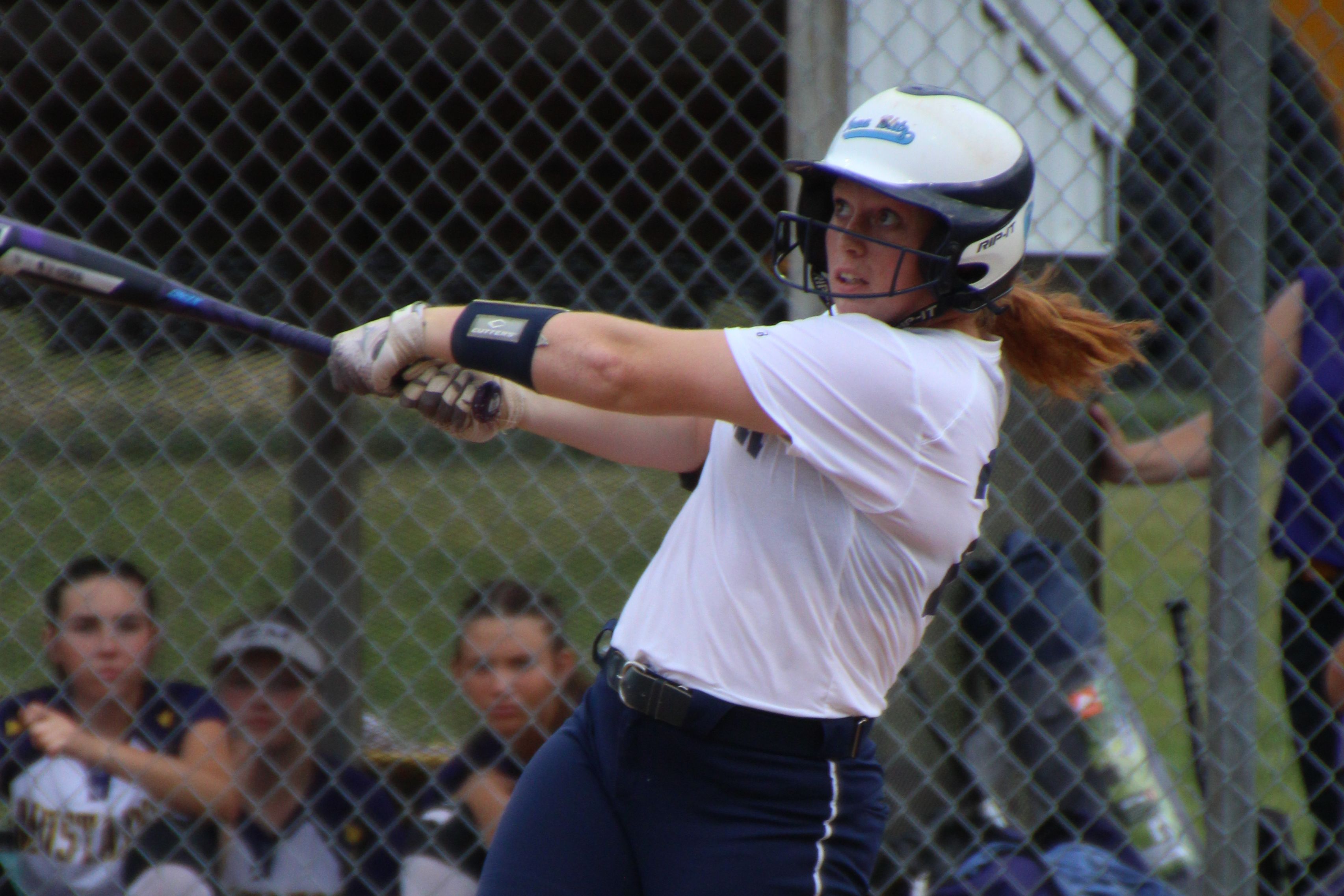 AGWSR&#039;s MaKenna Kuper set the new school record for career home runs and ended her high school career as a five-time all-state selection. The Cougars bowed out in the regional semifinal in 2021. (Jake Ryder photo)